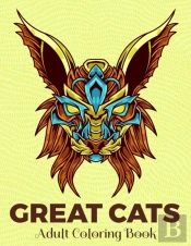Great Cats Adult Coloring Book