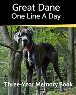 Bertrand.pt - Great Dane - One Line A Day: A Three-Yea