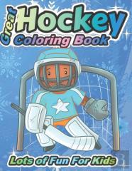 Great Hockey Coloring Book Lots Of Fun For Kids