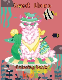 Bertrand.pt - Great  Llama Coloring Book   Kids