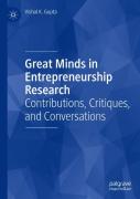 Great Minds In Entrepreneurship Research