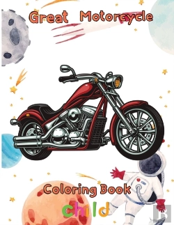 Bertrand.pt - Great Motorcycle Coloring Book  Child