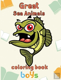 Bertrand.pt - Great Sea Animals Coloring Book Boys