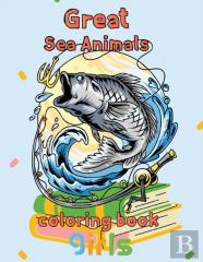 Great Sea Animals Coloring Book Girls