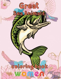 Bertrand.pt - Great Sea Animals Coloring Book Women