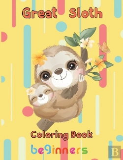 Bertrand.pt - Great   Sloth Coloring Book   Beginners
