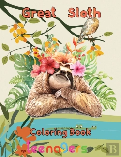 Bertrand.pt - Great   Sloth Coloring Book   Teenagers