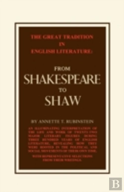 Bertrand.pt - Great Tradition In English Literature From Shakespeare To Shaw