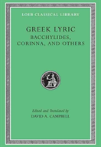 Greek Lyric, Volume Iv