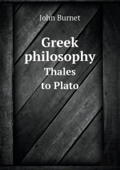 Greek Philosophy Thales To Plato