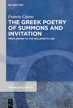 Bertrand.pt - Greek Poetry Of Summons And Invitation