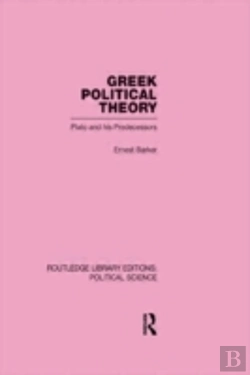 Bertrand.pt - Greek Political Theory (Routledge Library Editions: Political Science Volume 18)