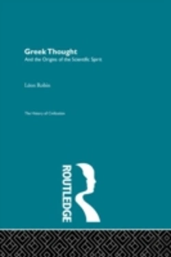 Bertrand.pt - Greek Thought And The Origins Of The Scientific Spirit