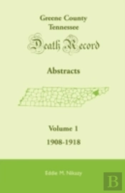 Greene County, Tennessee, Death Record A