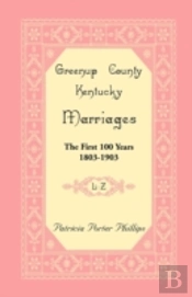 Greenup County, Kentucky Marriages: The