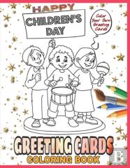 Greeting Cards Coloring Book