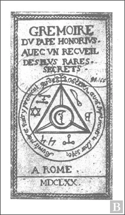 Bertrand.pt - Gremoire Du Pape Honorius