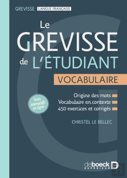 Bertrand.pt - Grevisse : Le Grevisse De L'Étudiant : Vocabulaire