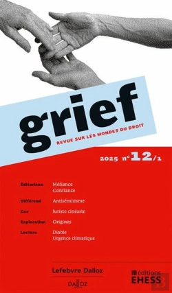 Bertrand.pt - Grief, Revue Sur Les Mondes Du Droit, N° 12/1