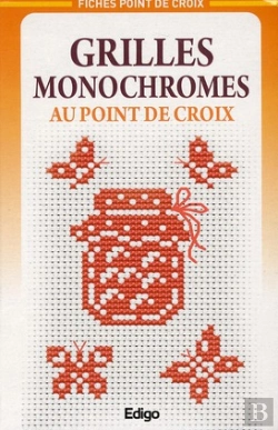 Bertrand.pt - Grilles Monochromes Au Point De Croix - (Cartes)