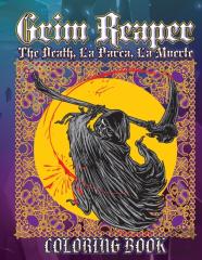 Grim Reaper The Death, La Parca, La Muerte Coloring Book