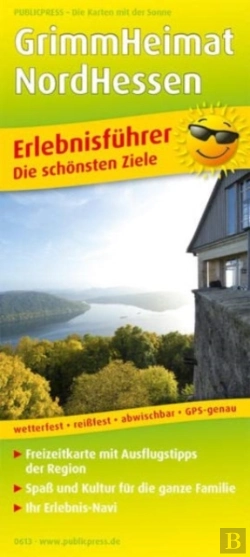 Bertrand.pt - Grimmheimat - Northern Hesse, Adventure Guide And Map 1:190,000