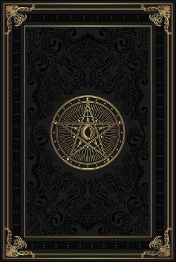 Bertrand.pt - Grimoire Vierge Pentacle Lunaire - Noir