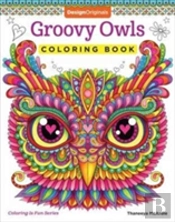 Groovy Owls Coloring Book