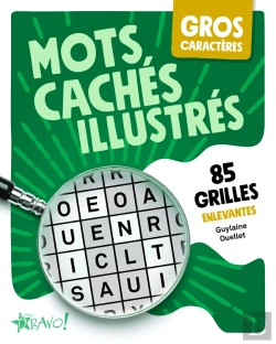 Bertrand.pt - Gros Caractères : Mots Cachés Illustrés : 85 Grilles Enlevantes