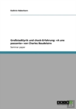 Bertrand.pt - Grostadtlyrik Und Chock-Erfahrung