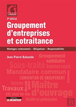 Bertrand.pt - Groupement D'Entreprises Et Cotraitance (3e Édition)