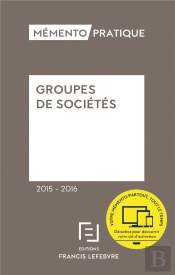Groupes De Sociétés (Édition 2015-2016)