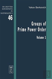 Groups Of Prime Power Order. Volume 1