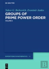 Groups Of Prime Power Order. Volume 6