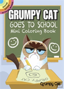 Bertrand.pt - Grumpy Cat Goes To School Mini Coloring Book