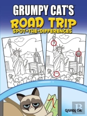 Grumpy Cat'S Road Trip Spot-The-Differences