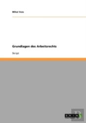 Grundlagen Des Arbeitsrechts