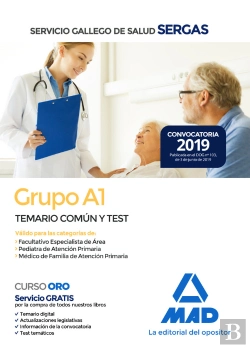 Bertrand.pt - Grupo A1 Del Servicio Gallego De Salud. Temario Común Y Test