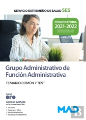 Grupo Administrativo Servicio Extremeño Salud Ses Temario Co