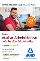 Grupo Auxiliar Administrativo De La Función Administrativa Del Servicio Riojano De Salud. Temario. V