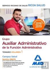 Grupo Auxiliar Administrativo De La Función Administrativa Del Servicio Riojano De Salud. Temario. V