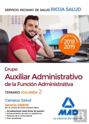 Grupo Auxiliar Administrativo De La Función Administrativa Del Servicio Riojano De Salud. Temario. V