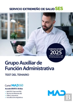 Bertrand.pt - Grupo Auxiliar De Funcion Administrativa Del Servicio Extremeño De Salud (Ses).