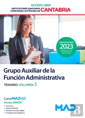 Grupo Auxiliar Funcion Adm. Inst. Sanitarias Cantabria Tem3