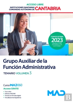 Bertrand.pt - Grupo Auxiliar Funcion Adm. Inst. Sanitarias Cantabria Tem3