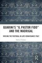Guarini'S 'Il Pastor Fido' And The Madrigal