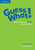 Guess What! Levels 3-4 Teacher'S Resource And Tests Cd-Rom British English