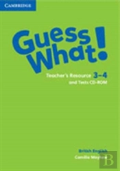 Guess What! Levels 3-4 Teacher'S Resource And Tests Cd-Rom British English