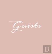 Guests Hardcover Guest Book: Blush Pink