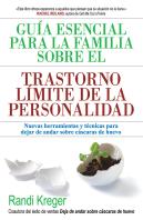 Guía Esencial Para La Familia Sobre El Trastorno Límite De La Personalidad